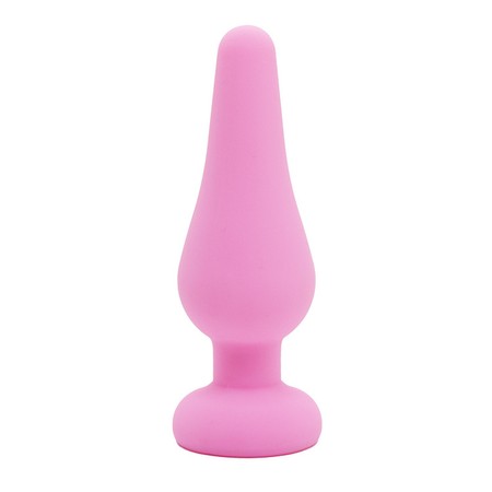 Pink cone silicone plug
