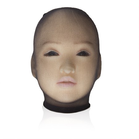 Burglar Mask from Stocking Material