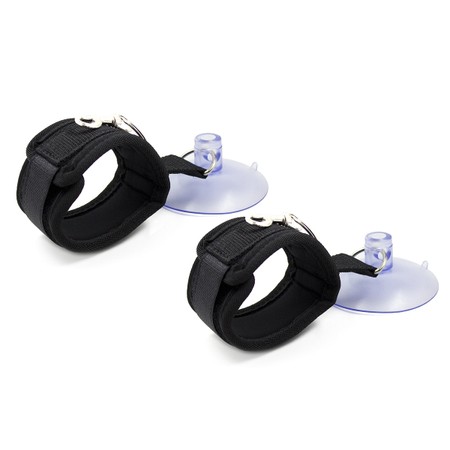 Handcuffs for Hanging with Vacuum Pads