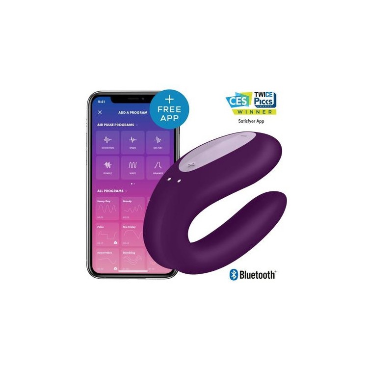 Double Joy ויברטור לזוגות עם אפליקציה