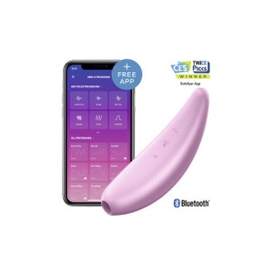 Satisfyer Curvy 3+ Pink Clitoral Suction Toy