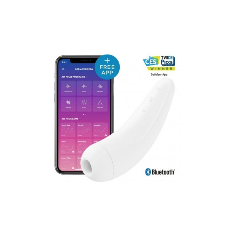 Satisfyer Curvy +2 שואב רוטט לדגדגן