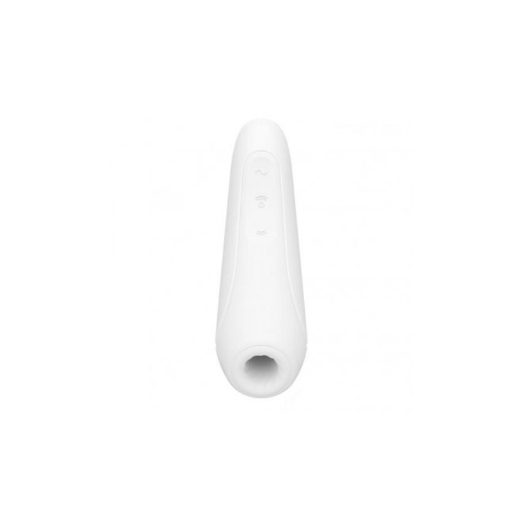 Curvy +1 שואב ורוטט עם פיה מעוצבת לגירוי מוגבר נשלטת באמצעות אפליקציה של Satisfye