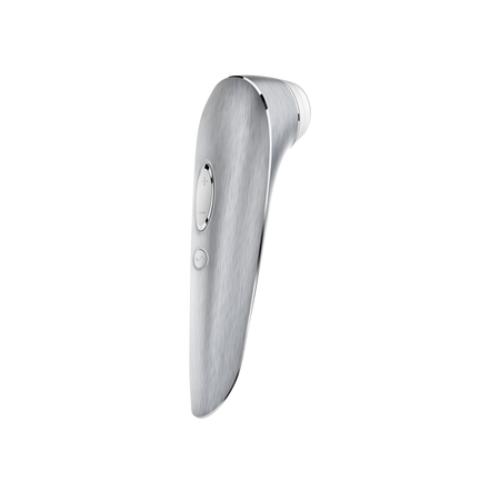 High Fashion Suction Cleaner with Vibration Clitoris in a Luxury Silver Satisfyer Design