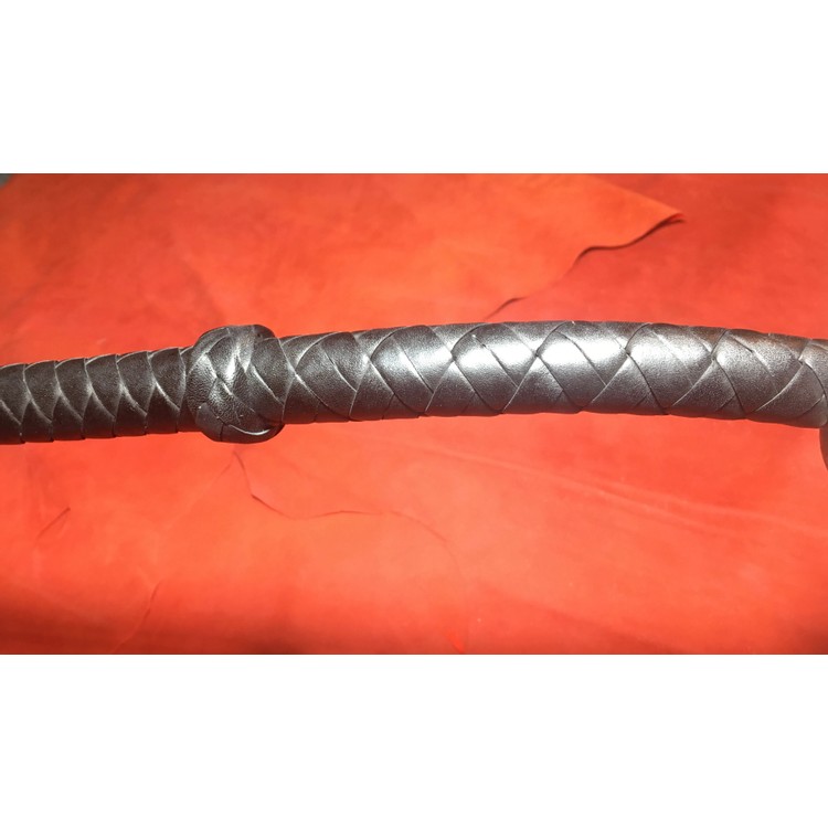 Bull Whip made of handmade leather 1.55 m long