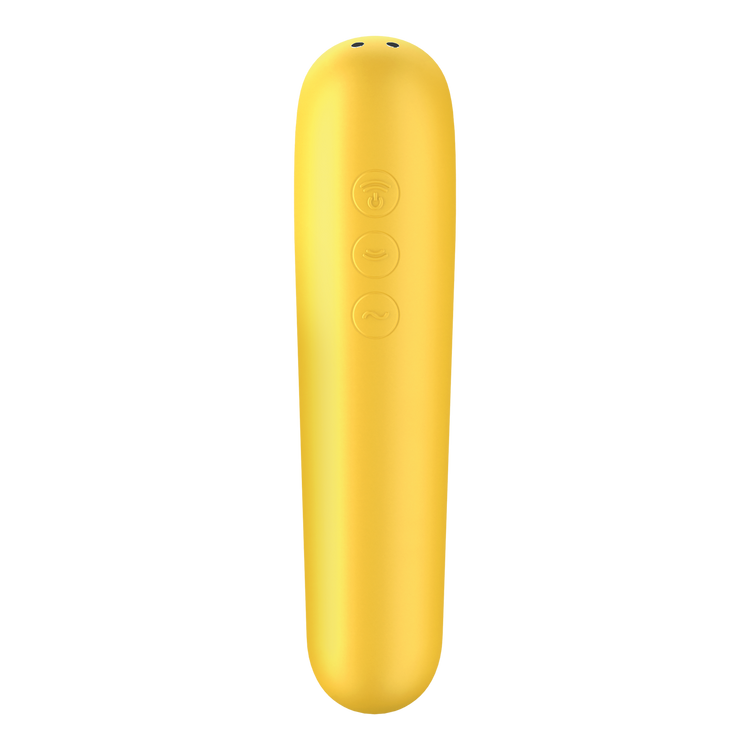 Dual Love ויברטור שואב יונק עם ראש לחדירה