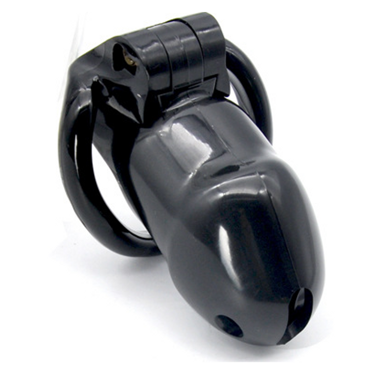 Crazy Dragon L חגורת צניעות לגבר מפלסטיק שחור