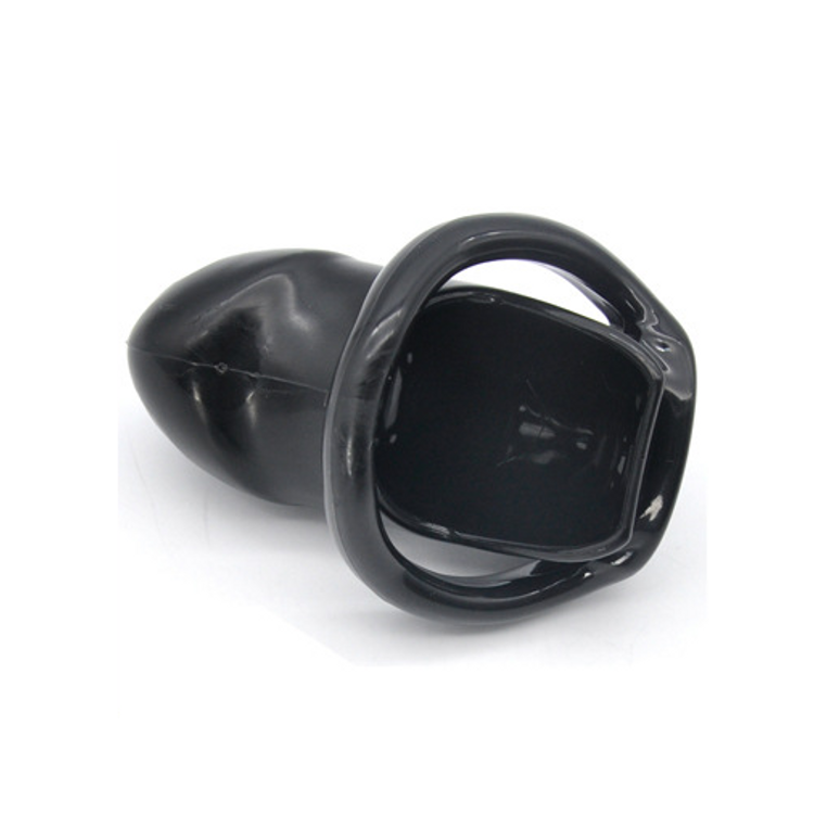 Crazy Dragon L חגורת צניעות לגבר מפלסטיק שחור