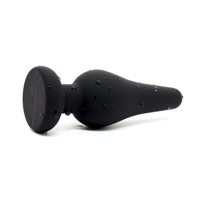 פלאג סיליקון חרוט שחור