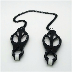 Black Clover Nipple Clamps