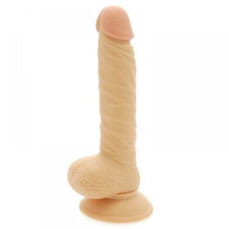 G-Girl Style Realistic Dildo with PVC Clear Skin Testicles Length 18 cm Thickness 4 cm NMC