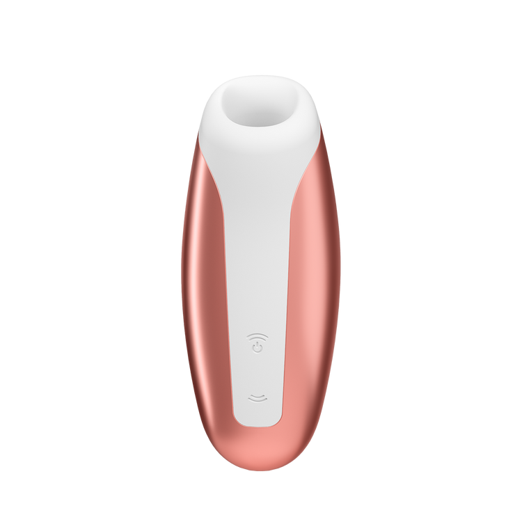 ​Love Breeze ויברטור יונק קומפקטי בצבע ברונזה Satisfyer​