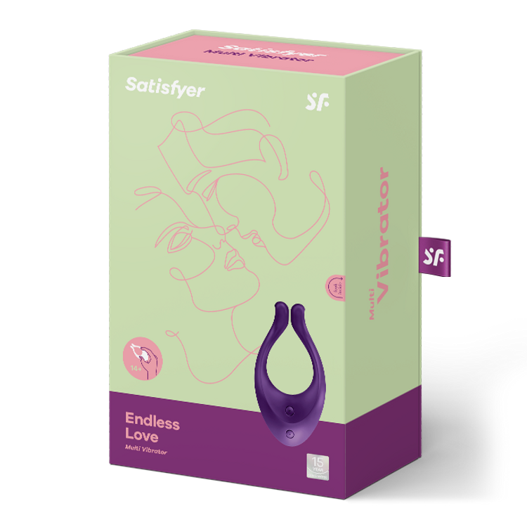 MultiFun 1 Blue Silicone Vibrator with 14 Different Ways for Couples and Personal Satisfyer