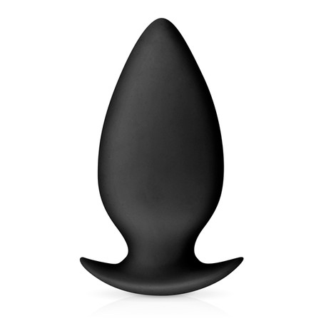 Radical 11 cm large black silicone anal plug