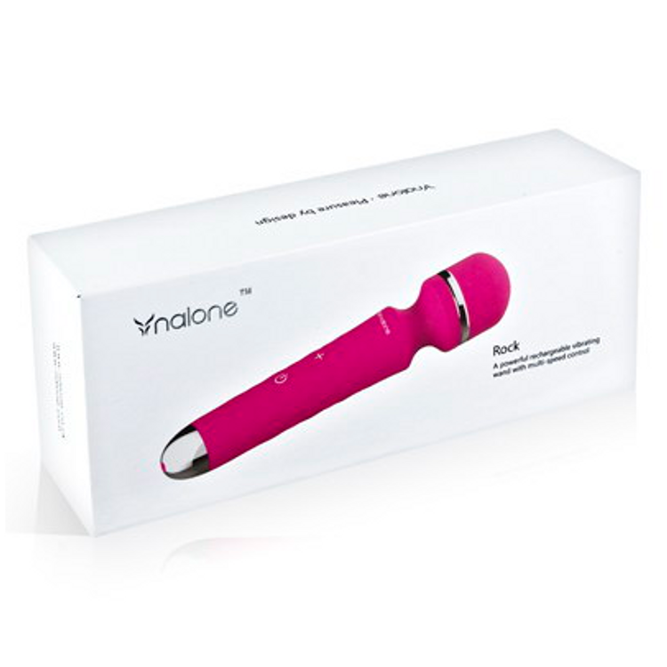 Rock vibrator by Nalone  ויברטור מג'יק וונד סיליקון