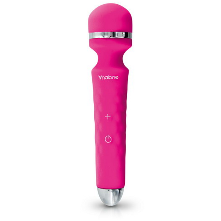 Rock vibrator by Nalone  ויברטור מג'יק וונד סיליקון