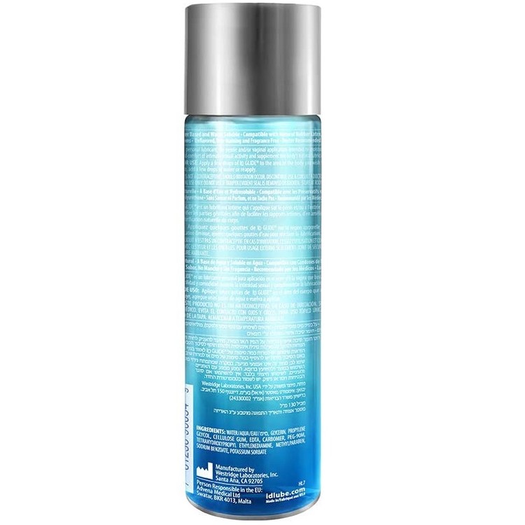 Glide חומר סיכה על בסיס מים 130 מל ID