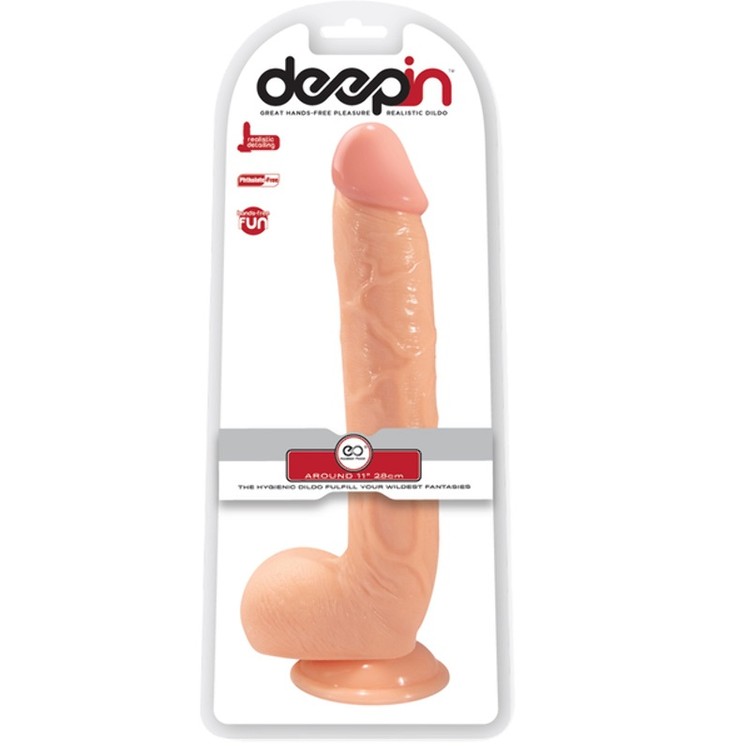 DeepIn 28 cm דילדו גדול