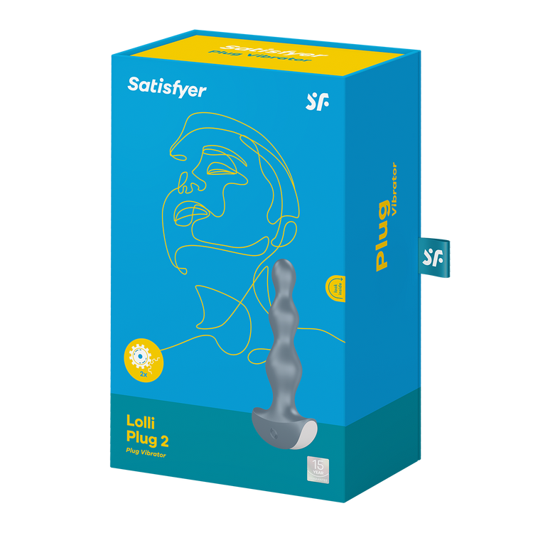 Lolli Plug 2 פקק אנאלי עם שלבים הדומים לחרוזים