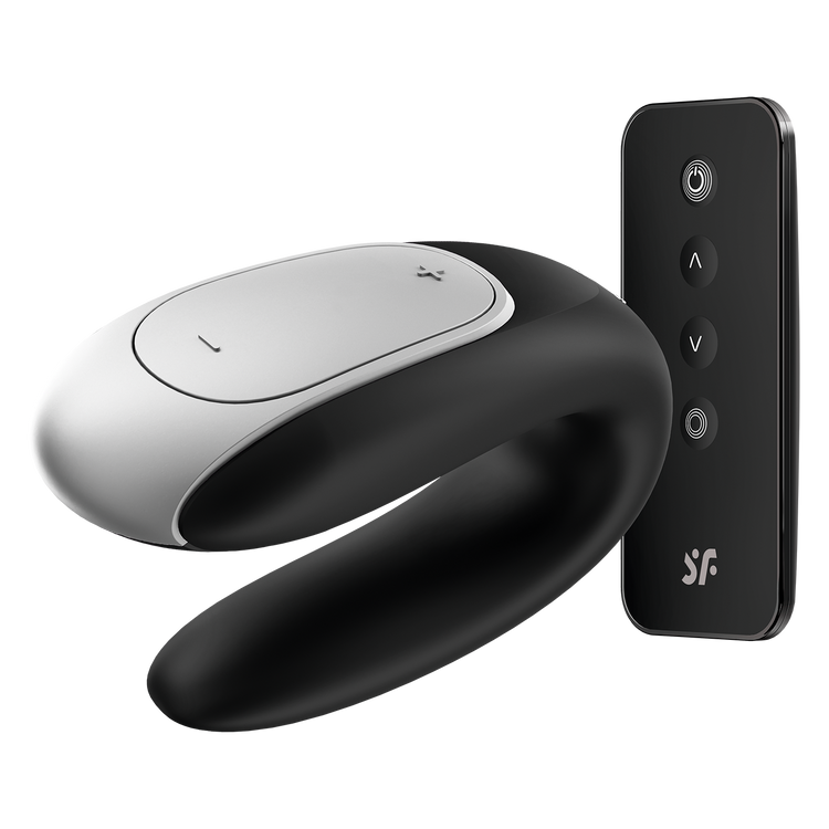 Double Fun  ויברטור זוגי ליחסי מין נשלט באמצעות שלט ואפליקציה​