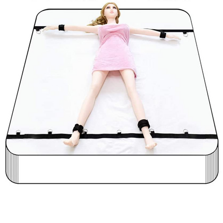 Bed restraint kit for a variety of poses​