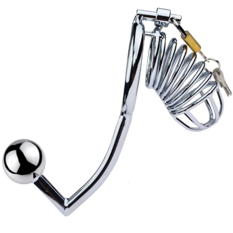 קוקרינג משולב וו אנאלי עם חיבור לחגורות צניעות Spirala או Curve