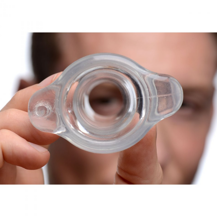 Gape Glory פלג אנאלי שקוף עם חור