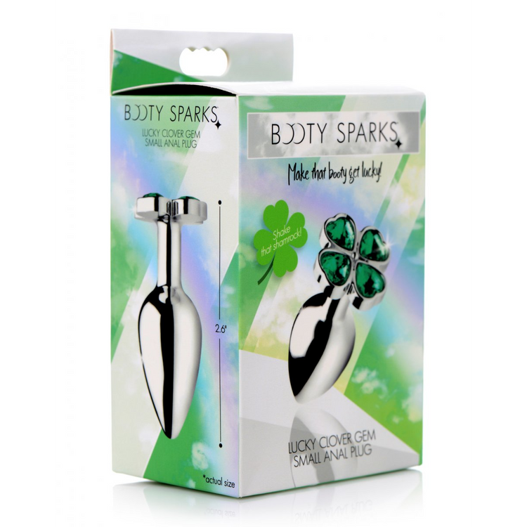 Lucky Clover פלאג אנאלי עם עיצוב עלה תילתן