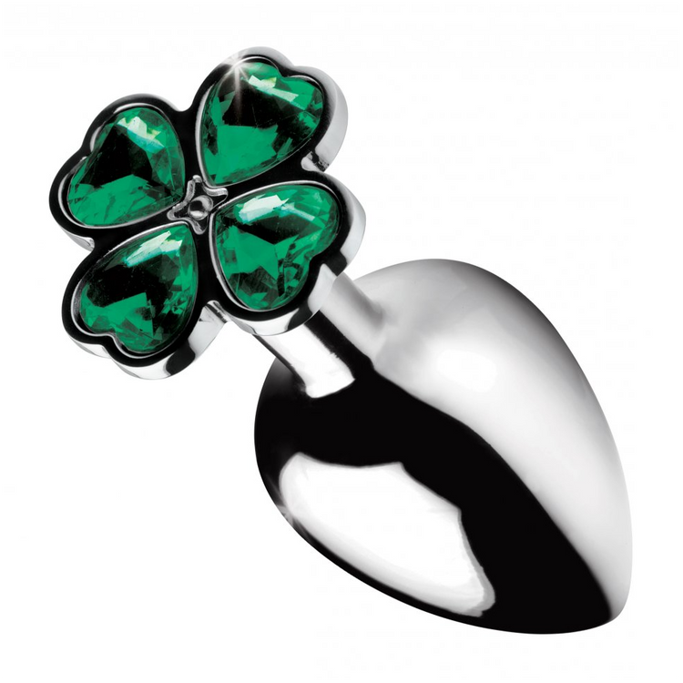 Lucky Clover פלאג אנאלי עם עיצוב עלה תילתן