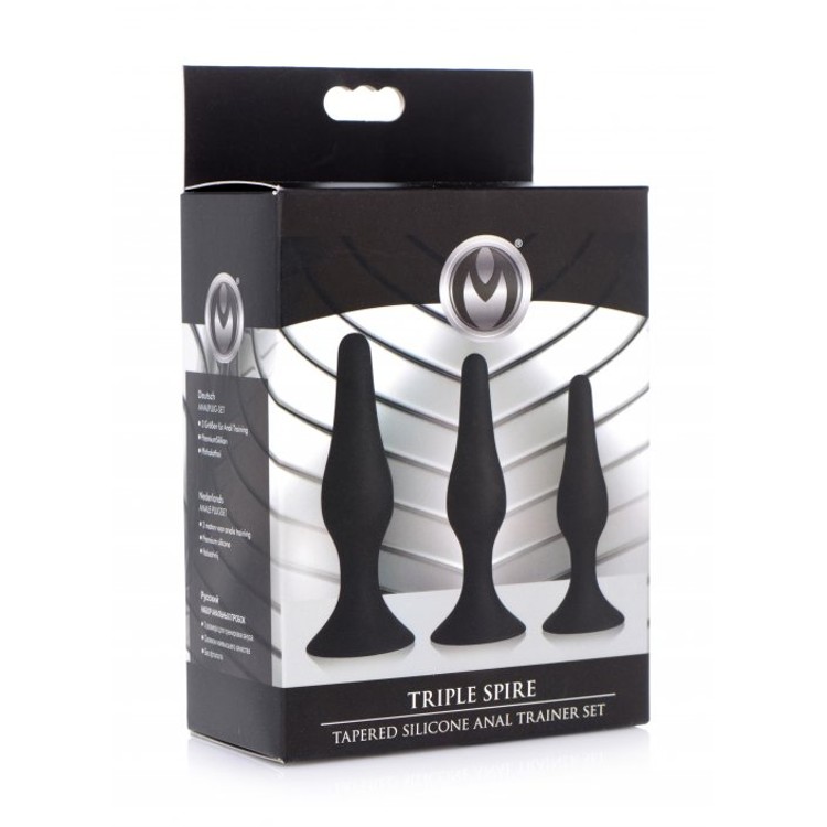 Triple Spire שלישיית פלאגים אנאליים למתחילים