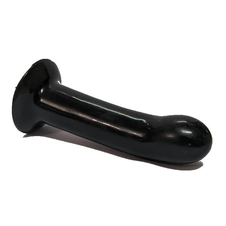 דילדו PVC שחור רך