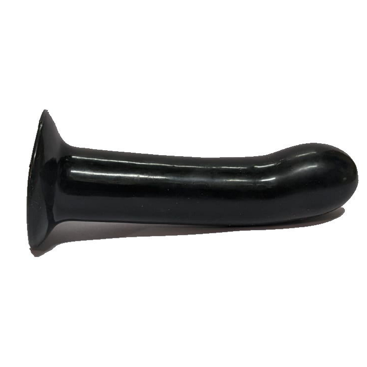 דילדו PVC שחור רך