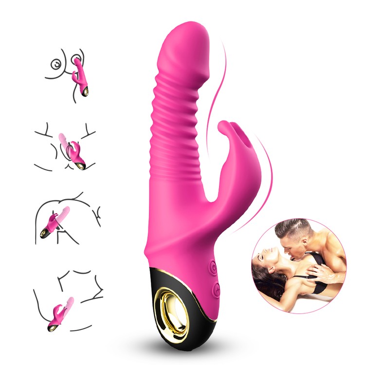 Thrusting Vibrator Super Navi Arnavi ויברטור ארנבון זז של TOY BOX