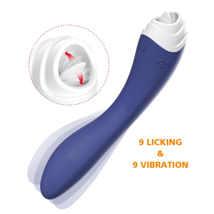 Double-Sided Licking Vibrator by ToyBox
