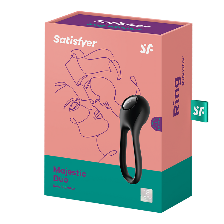 Majestic Duo קוקרינג רוטט כפול וגמיש