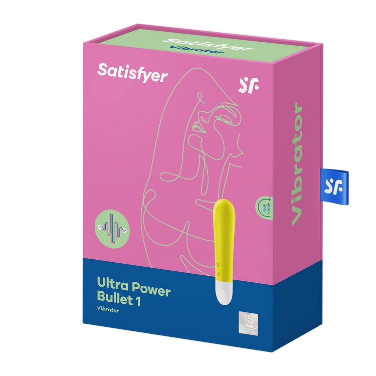 Ultra Power Bullet 1 בוליט נטען 12 מצבי רטט Satisfyer