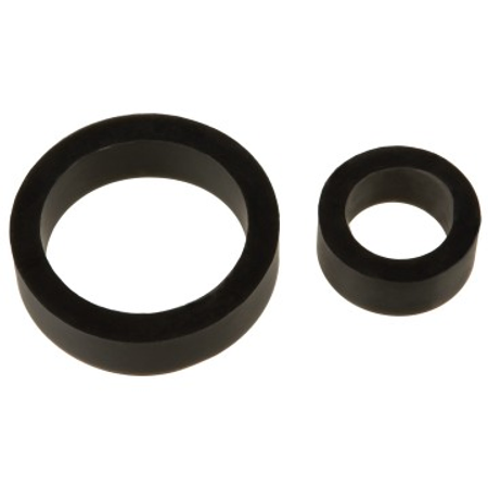 Doc Johnson Titanmen Cock Ring Platinum Set