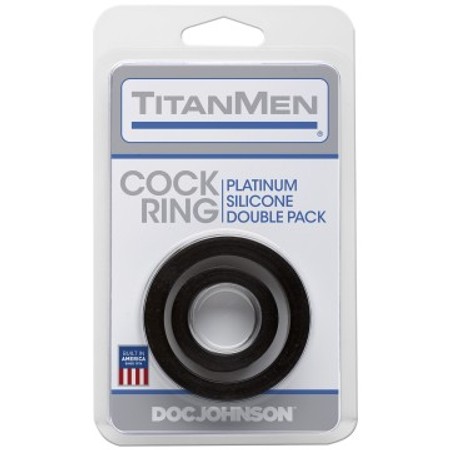Titanmen Cock Ring  טבעות קוקרינג מסיליקון Doc Johnson​​