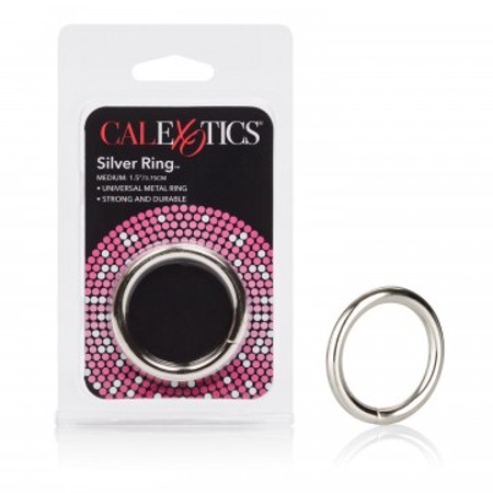 Silver Ring - טבעת קוקרינג מידה M מתכת CalExotics​