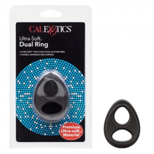 Ultra-Soft Dual Ring קוקרינג סיליקון כפול CalExotics