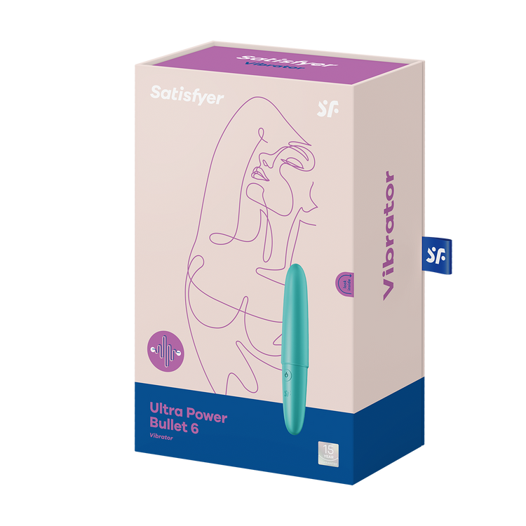 Ultra Power Bullet 6 Satisfyer וויברטור בולט לדגדגן