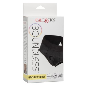 CalExotics Boundless Backless Brief Strapon Underwear