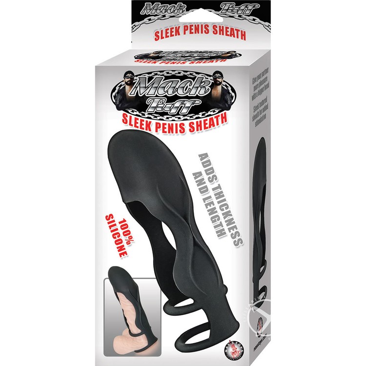 Mack Tuff Sleek Penis Sheath שרוול פין עם טבעת