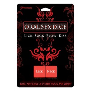 Oral Sex Dice זוג קוביות סקס באנגלית