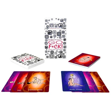 !Go F*ck משחק קלפים לזוגות עם תנוחות מין