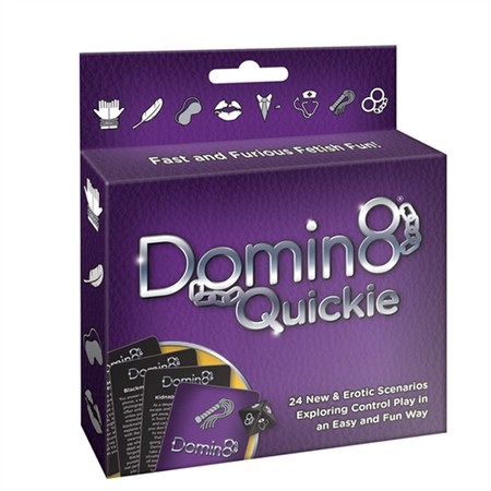 Domin8 Quickie משחק קלפים בדס"מ למבוגרים