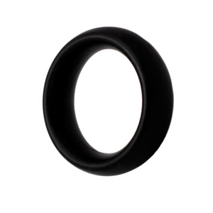 Black Silicone Stamina Cockring - different sizes​