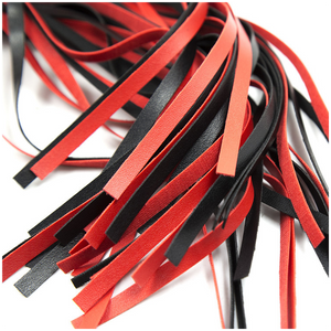 American Pleasure Red and Black Flogger