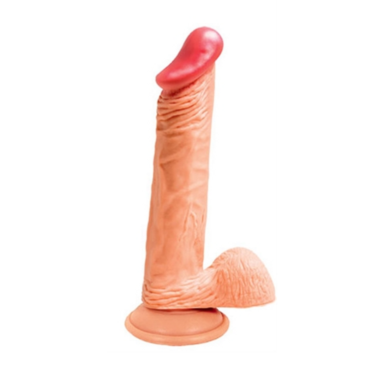 Royal Duke דילדו ריאליסטי גדול בהיר אורך 15 ס"מ עובי 4.5 ס"מ