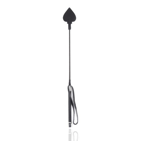 Ace of Spades-shaped Riding Crop